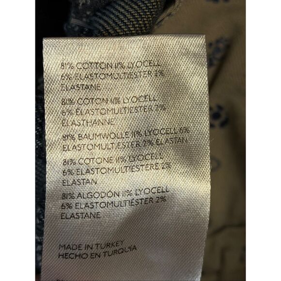 Anthropologie Pilcro Demilune Ski Suit Flare Leg Size 29 nwt (6305) - Picture 7 of 10